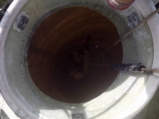 Nettoyage silo de sucre (2)