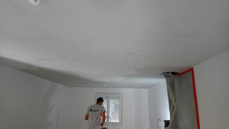 Sauvetage d’un plafond