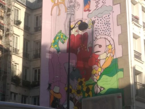 Réalisation Fresque immeuble Oberkampf Paris 11ème (6)