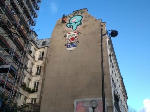 Réalisation Fresque immeuble Oberkampf Paris 11ème (6)