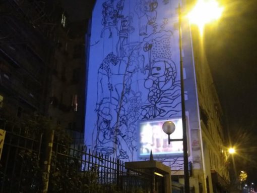Réalisation Fresque immeuble Oberkampf Paris 11ème (6)